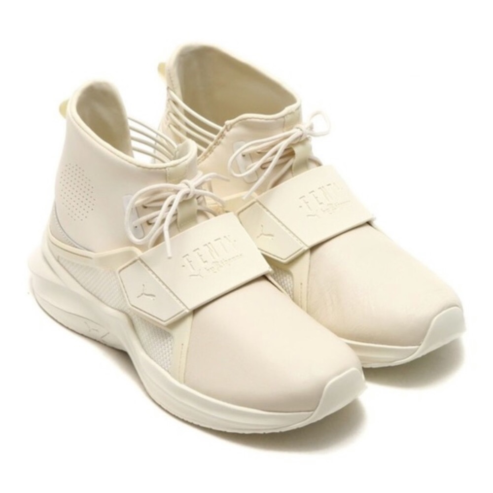 Womens Puma X Fenty by Rihanna Leather Hi Sneakers